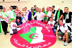 نجمة تُرافق 250 مناصر إلى واغادوغو في أجواء احتفالية