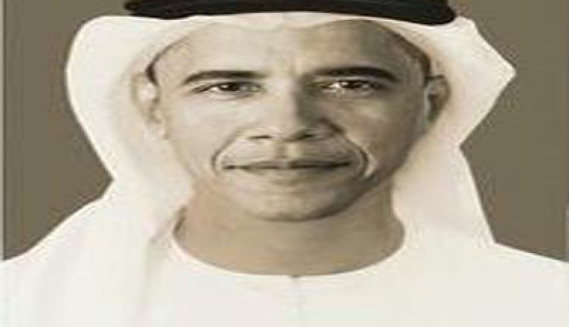 أوباما بالزي‮ ‬العربي‮ ‬الخليجي‮ ‬في‮ ‬معرض لفنان إماراتي