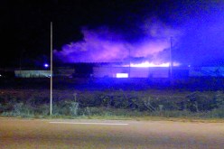 حريق مهول يلتهم مصنعا للمشروبات الغازية في واد تليلات بوهران