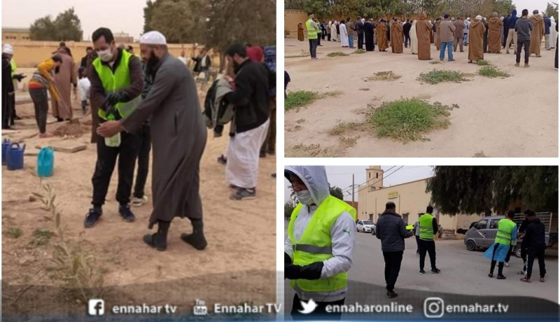 الأغواط: مجموعة صدقة جارية تنظم جنازة لتفادي إنتقال فيروس كورونا