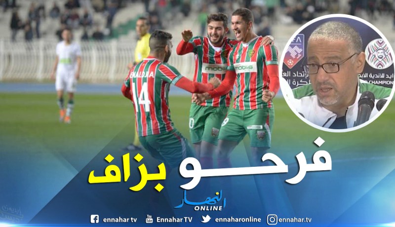 عمروش:”نهدي التأهل للشناوة ونتمنى أن تكون مباراة القبة بمثابة المصالحة”