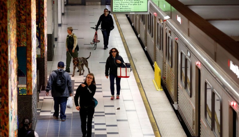 إجراءات أمنية مشددة في شبكة أنفاق لوس أنجلوس الأمريكية