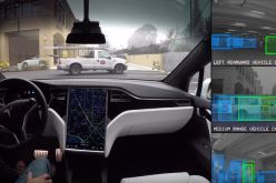 بالفيديو..  طريقة كشف سيارة تسلا الذاتية القيادة للطريق