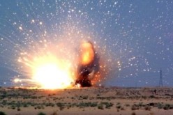 انفجار صاروخ اسرائيلي في جنوب لبنان من مخلفات حرب 2006