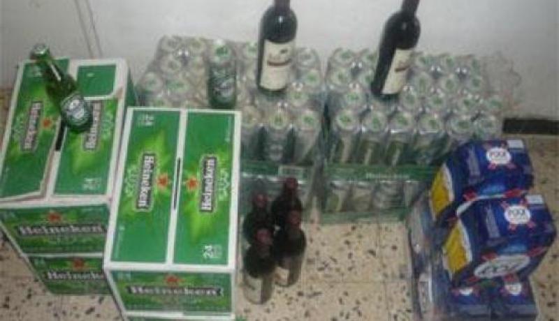 حجز 2592 قارورة من المشروبات الكحولية في سوق أهراس