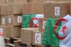 وصول أول دفعة من المساعدات الجزائرية لسكان غزة  إلى مطار الاسماعيلية في مصر