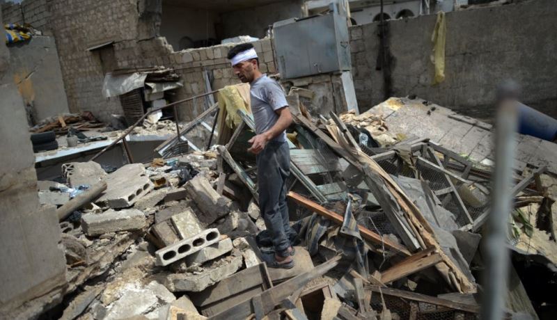 مقتل 13 شخصا على الاقل في قصف جوي على حلب