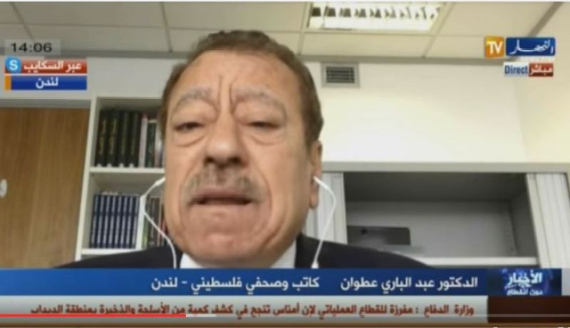 هذا ما قاله عبد الباري عطوان حول مشاركة محمود عباس في جنازة بيريز
