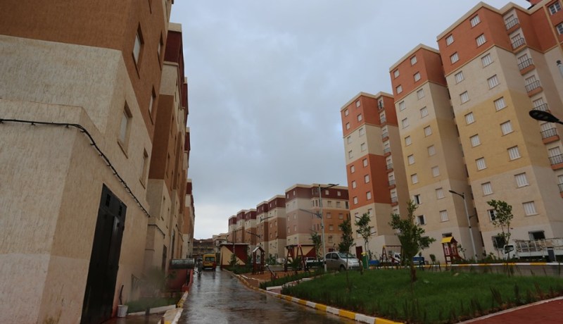 بالصور.. ترحيل 156 عائلة بباب الزوار إلى برج البحري