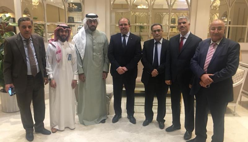محمد عيسى يصل إلى السعودية