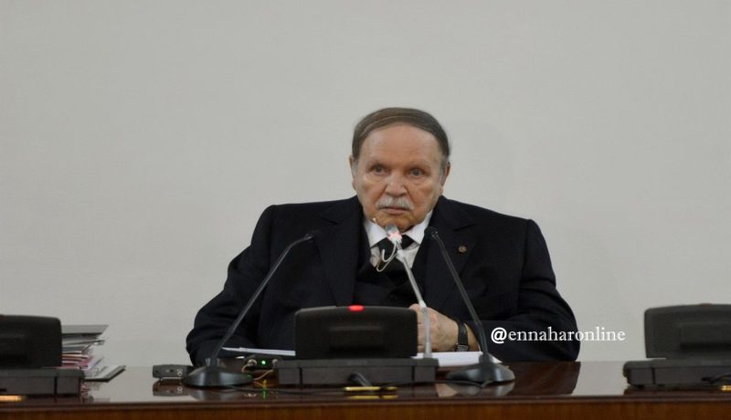 الرئيس بوتفليقة يصل إلى قصر المرادية لترأس مجلس الوزراء