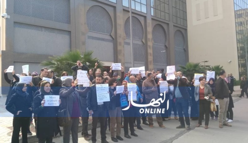 عمال وكالة الأنباء الجزائرية يتضامنون مع الحراك الشعبي