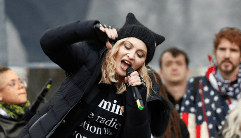 مادونا.. فكرّت في تفجير البيت الأبيض