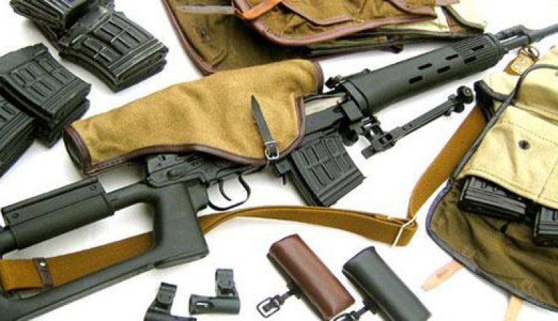 العثورعلى مجموعة من الاسلحة وكمية كبيرة من المخدرات بالعريش في مصر
