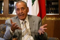 رئيس مجلس النواب اللبناني يدعو لعقد جلسة لإنتخاب رئيس للبلاد