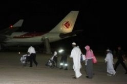 مغادرة أول فوج من حجاج ولايات الجنوب من مطار ورقلة