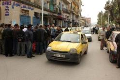 تواصل إضراب سائقي سيارات الأجرة لليوم الثاني والأخير بالعاصمة