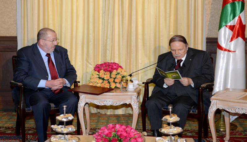 بوتفليقة يستقبل الأمين العام للاتحاد العام للعمال الجزائريين