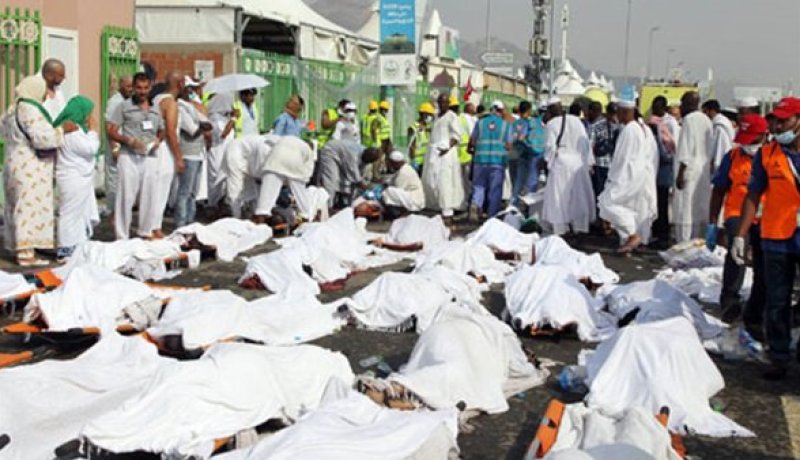 ارتفاع ضحايا حادثة التدافع بمنى  الى 14 حاجا