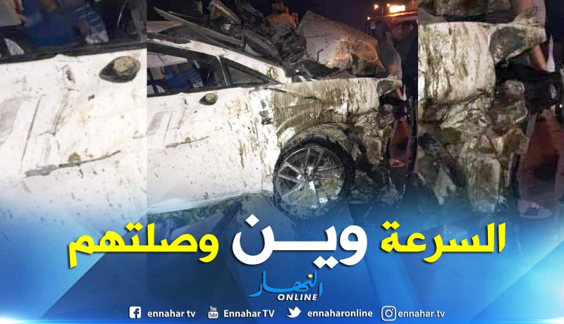بالفيديو.. قتيل وجريحان في حادث خطير بسعيد حمدين في العاصمة