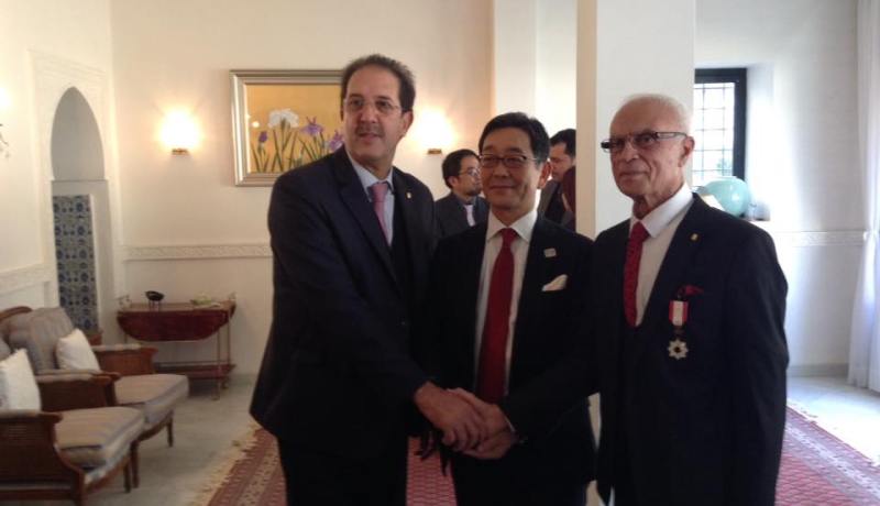 اليابان تُقلّد أول رياضي مثّل الجزائر في الألعاب الأولمبية بـ”وسام الشمس المشرقة”