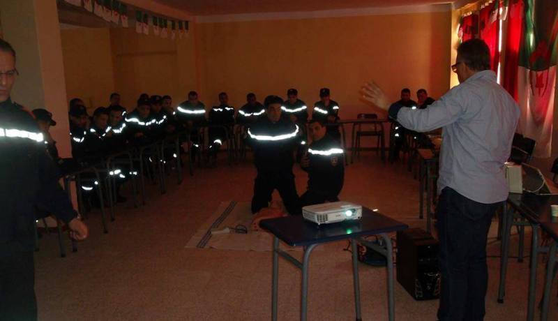 بالصور.. يوم دراسي للحماية المدنية بمشاركة فرنسية في سعيدة