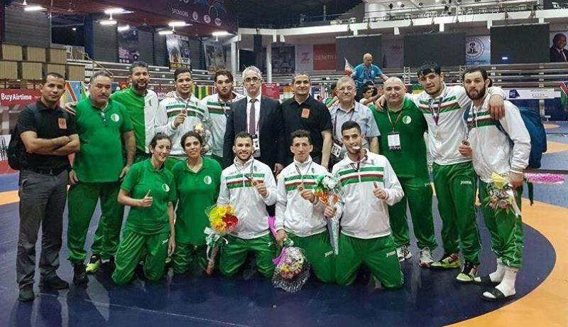 الجزائر تحقق 37 ميدالية في بطولة إفريقيا للمصارعة لأول مرة