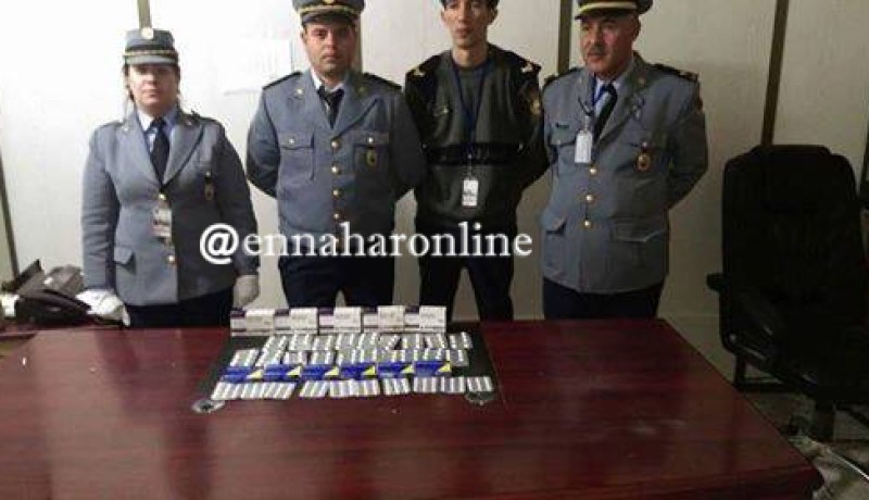 حجز 320 قرص مهلوس بمطار مصطفى بن بولعيد بباتنة