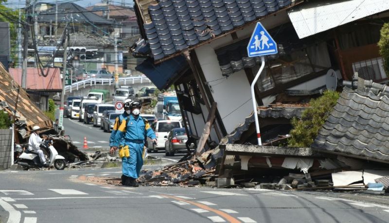 زلزال بقوة 6.1 درجات يضرب اليابان