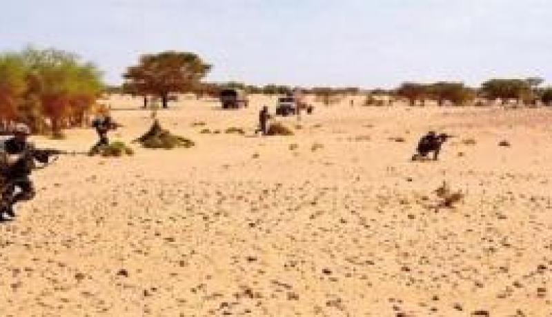 مفرزة للجيش لتينزواتين توقف 8 إرهابيين قرب مالي