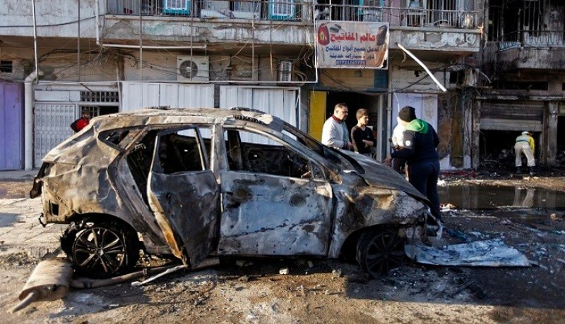 اغتيال 27 شخصا بتفجيرين في بغداد