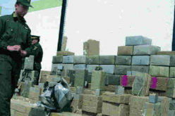 درك تلمسان يتلف حوالي 27 قنطار كيف حجزتها الجمارك بالرمشي