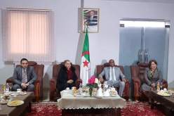 وزيرة الصناعة ووزير التكوين في زيارة عمل لولاية غليزان