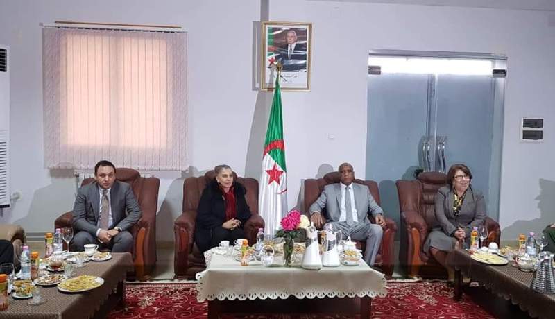 وزيرة الصناعة ووزير التكوين في زيارة عمل لولاية غليزان