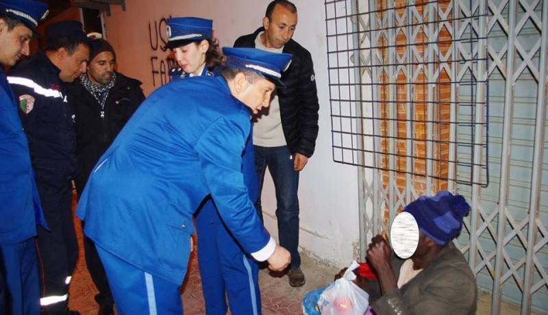 بالصور.. شرطة بجاية والأغواط تساعد الأشخاص دون مأوى