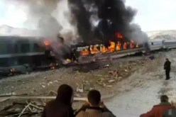 8 قتلى بعد اصطدام قطاري ركاب في إيران