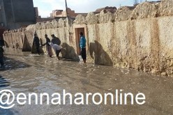 الأمطار تغمر البيوت وتشرّد عشرات العائلات في الوادي