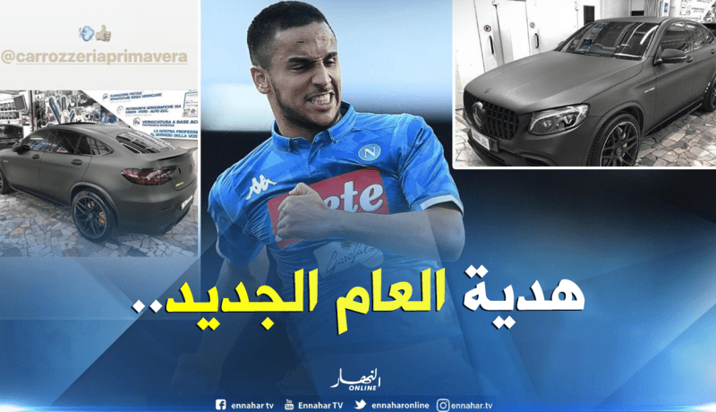 “أوناس” يلفت الأنظار بـ”مرسيدس” آخر طراز!