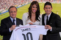 زوجة رودريجيز تنضم لريال مدريد