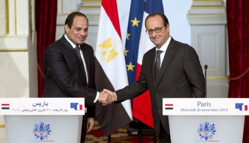 هولاند: مصر تعاني من هجمات إرهابية ويجب أن نتحرك لمواجهتها