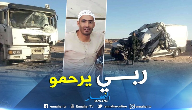 وفاة شخص في حادث مرور مروّع بين شاحنتين وسيارة نفعية بالوادي
