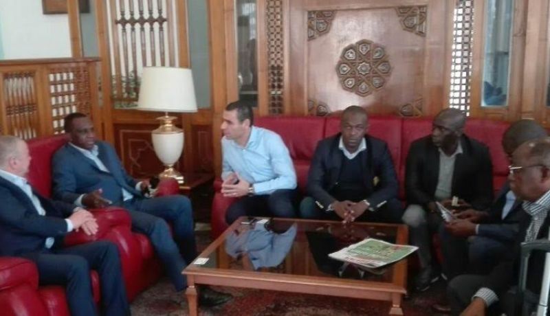 زطشي حاضر في تدريبات الخضر ويستقبل وفد المنتخب الغيني