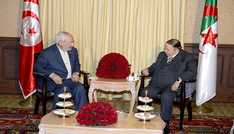 الرئيس بوتفليقة يستقبل رئيس حركة النهضة التونسية