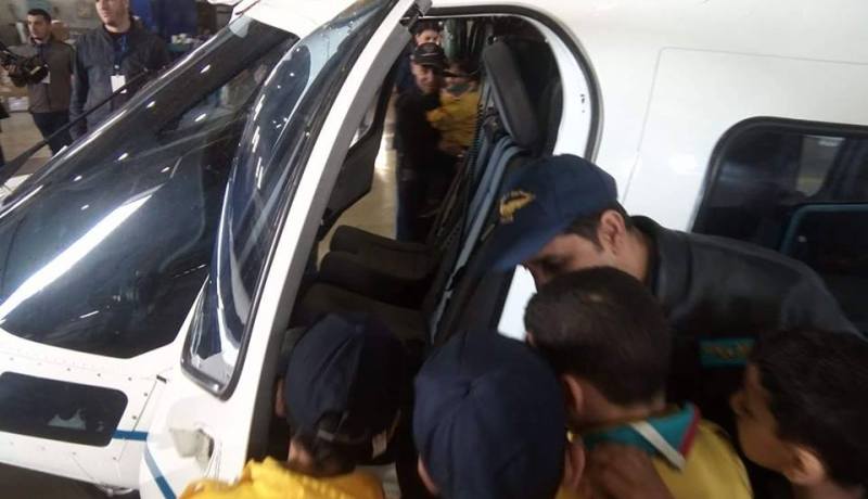 بالصور.. زيارة لفائدة المتمدرسين والكشافة الإسلامية إلى الوحدة الجوية للأمن الوطني