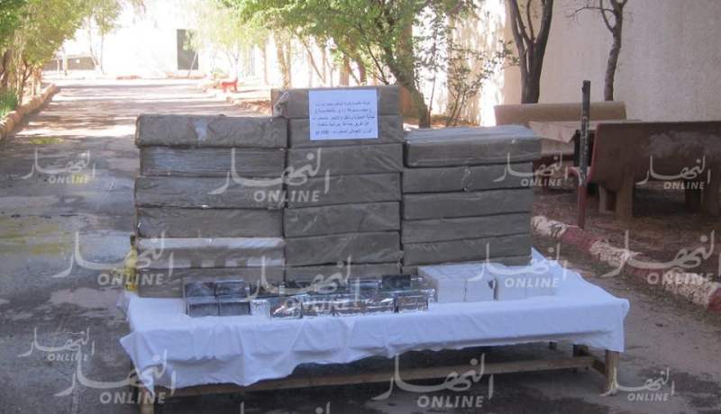 توقيف 3 بارونات للمخدرات بحوزتهم قنطارين من “الزطلة” ببسكرة والبيض