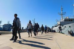 غرق 11 مهاجرا إفريقيا وإنقاذ 83 آخرين قبالة سواحل ليبيا