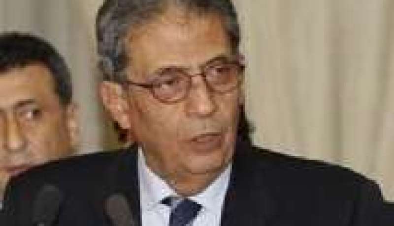 عمرو موسى يحث الرئاسة المصرية على تقديم عرض رسمي للحوار