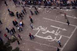 اشتباكات أمام دار القضاء العالي بين مؤيدي ومعارضي الجمعية العمومية للقضاة