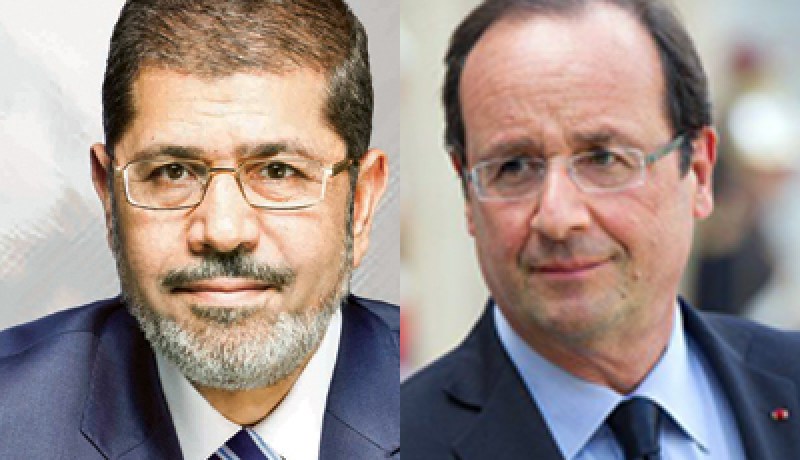 الرئيسان الفرنسي والمصري يبحثان هاتفيا تطورات الأزمة في غزة
