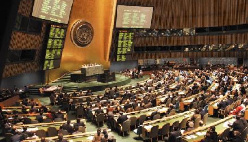 واشنطن تأسف لنيل فلسطين صفة دولة مراقب بالأمم المتحدة